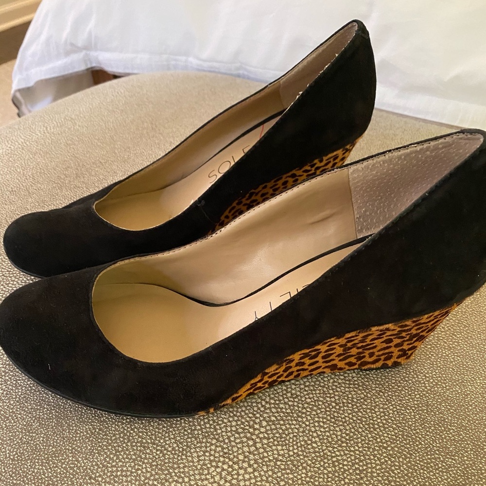 Sole Society Suede Wedge